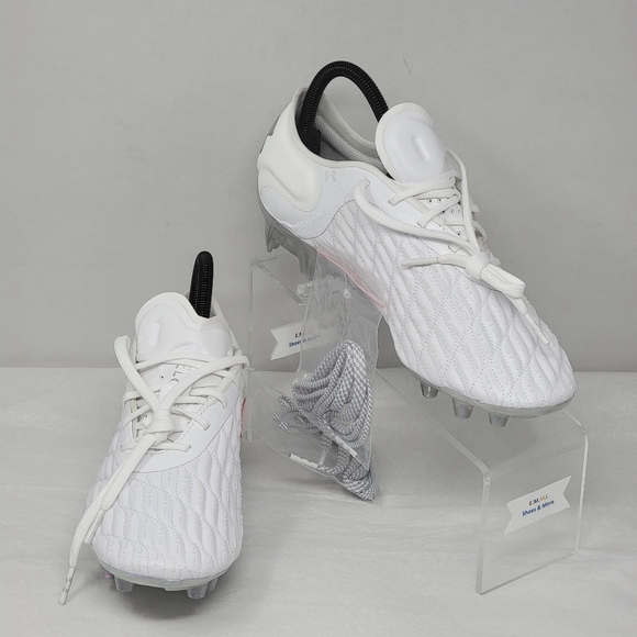 Under Armour Magnetico Elite 3 FG Soccer Cleats Mens Sz 7 White 3026740-101 New - Picture 1 of 10